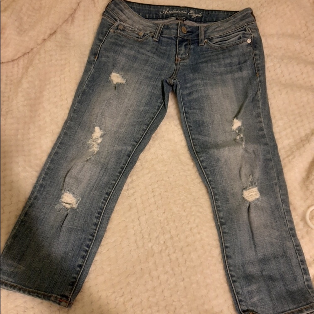 Used Capris Women’s size 4 American Eagle Jeans